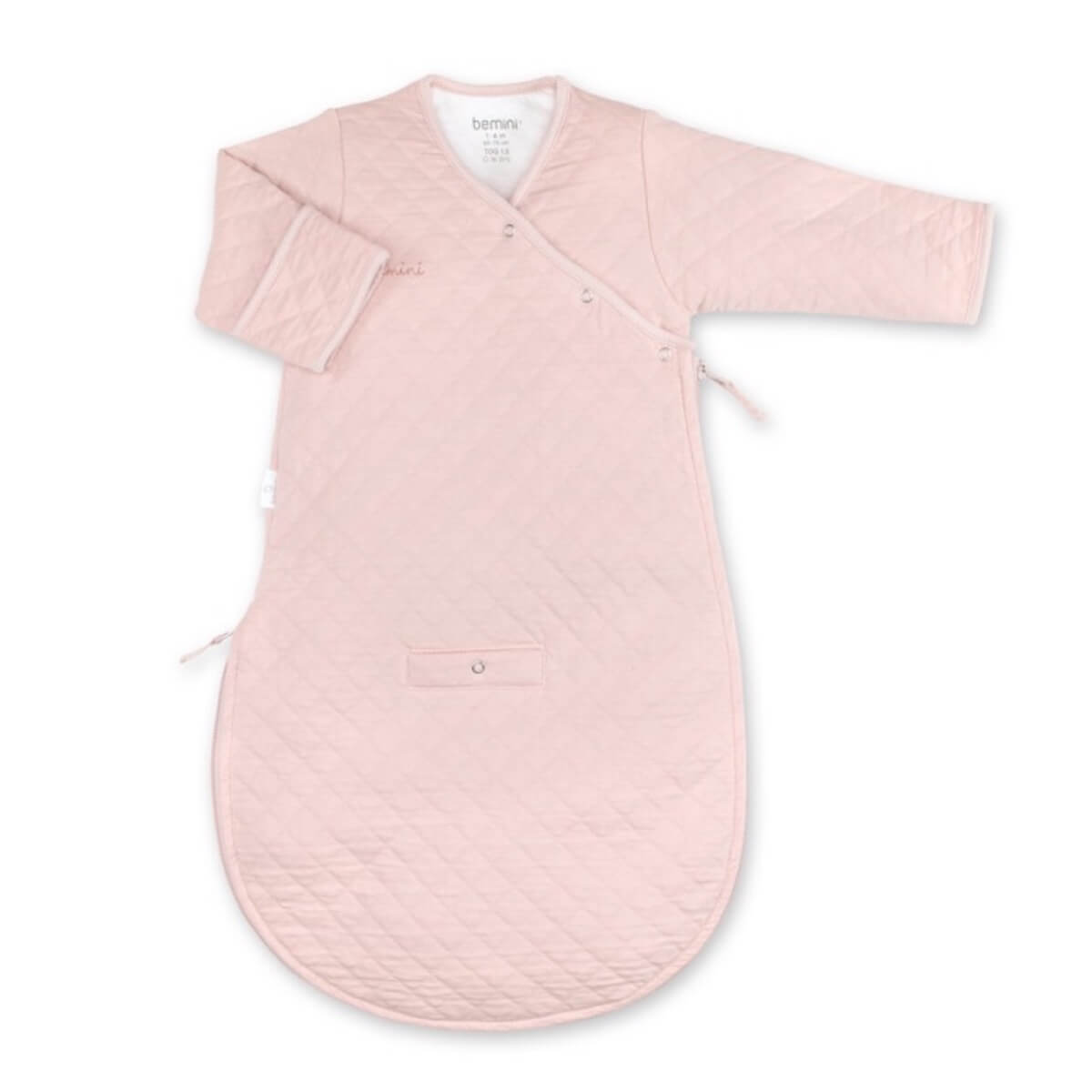 Saco bebé 1-4m MAGIC BAG Bemini pady quilted jersey blush