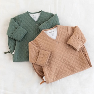 Saco bebé 1-4m MAGIC BAG Bemini pady quilted jersey green