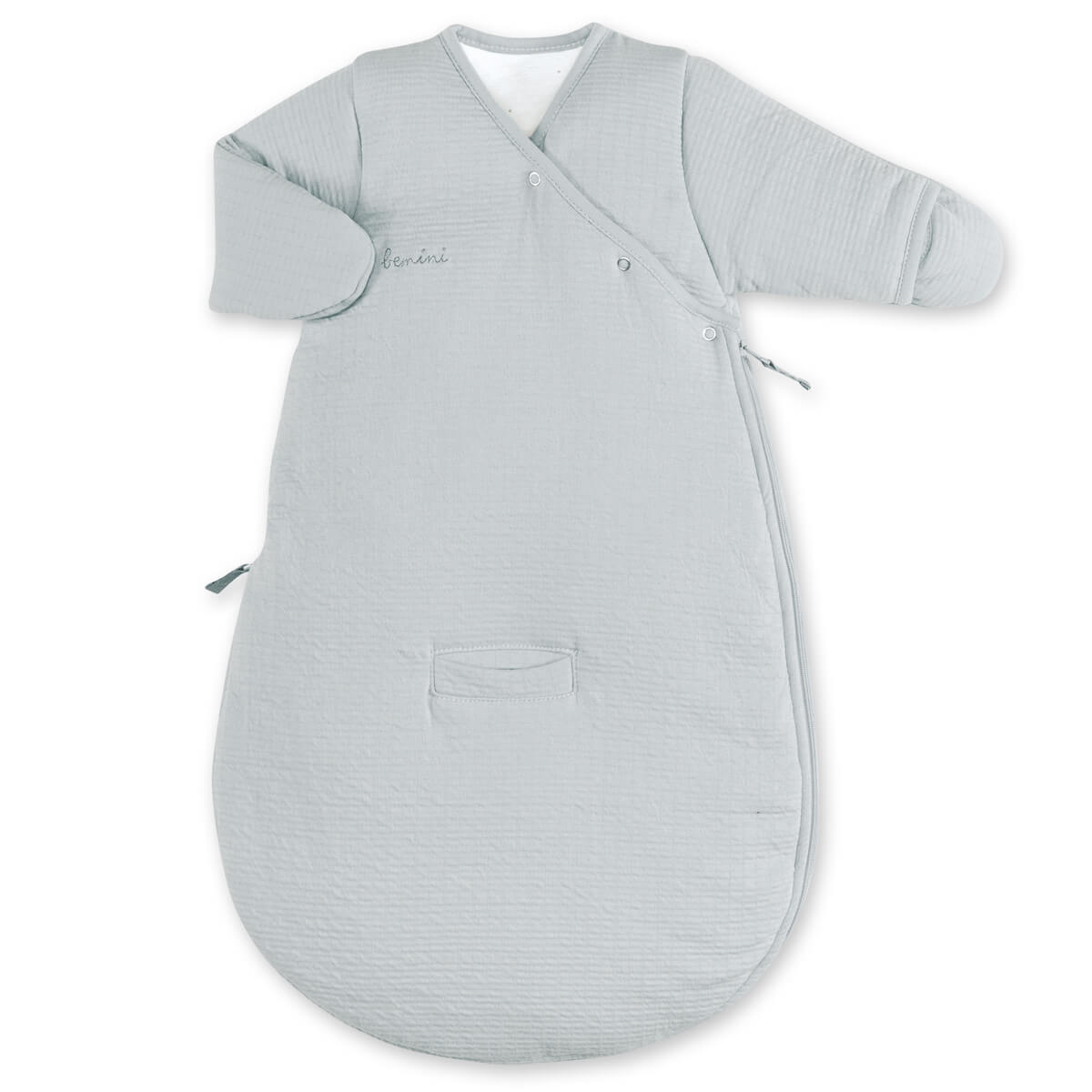 Saco bebé 1-4m MAGIC BAG Bemini pady tetra jersey gris