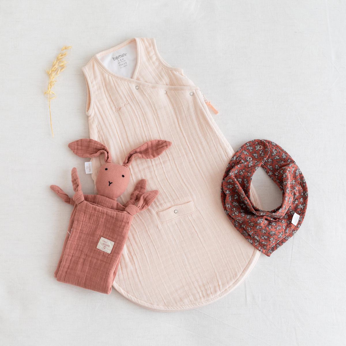 Saco bebé 1-4m  MAGIC BAG Bemini swaddle rosa