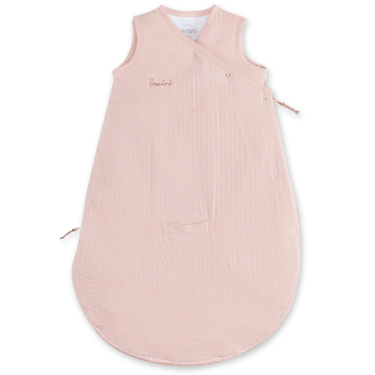 Saco bebé 1-4m MAGIC BAG Bemini tetra jersey blush