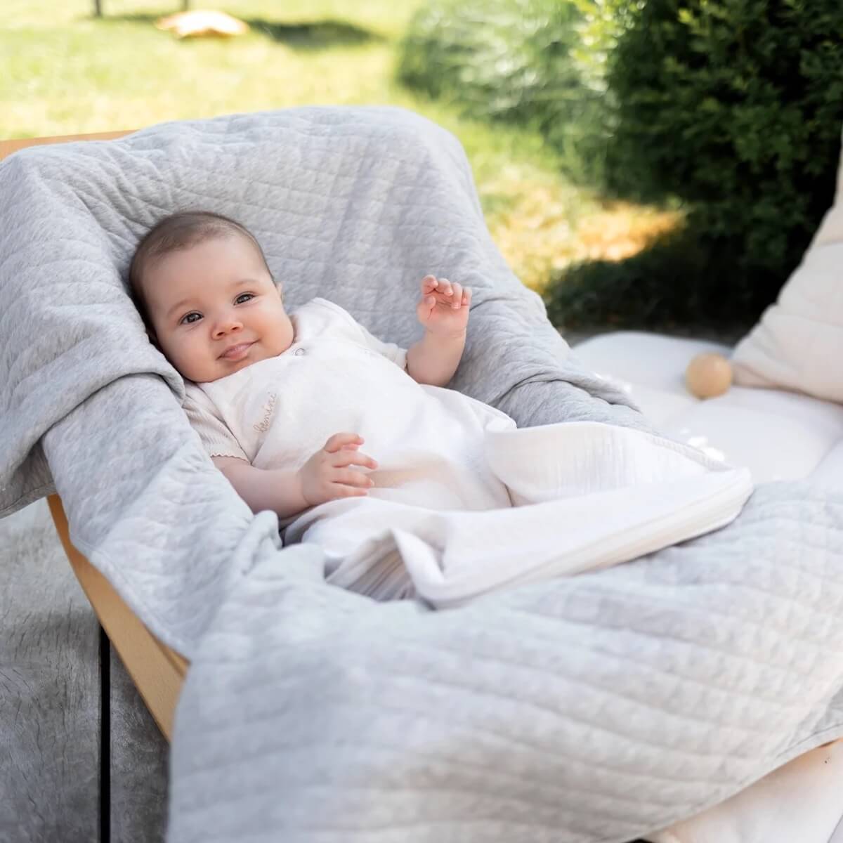 Saco bebé 1-4m MAGIC BAG Bemini tetra jersey pudding
