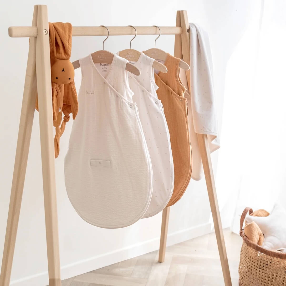 Saco bebé 1-4m MAGIC BAG Bemini tetra jersey pudding