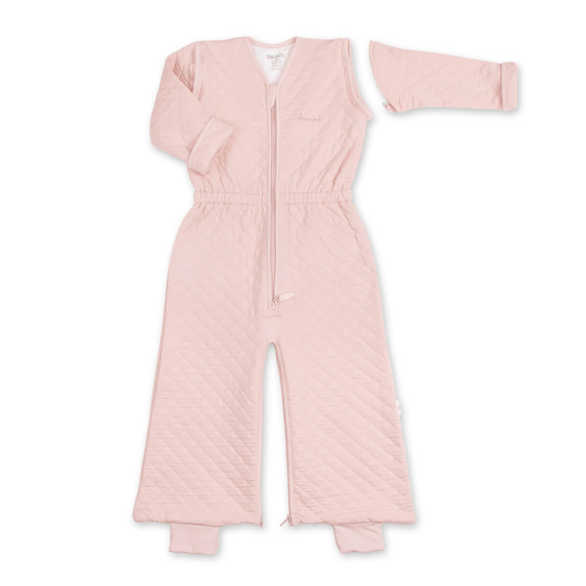 Saco bebé 12-24m MAGIC BAG Bemini pady quilted jersey blush