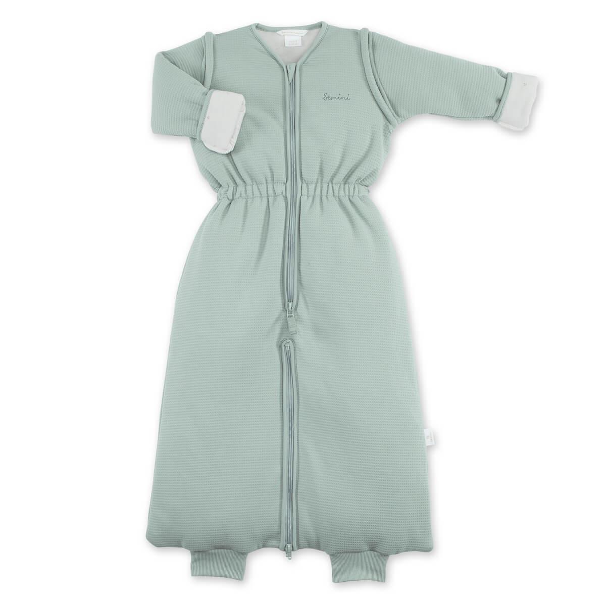 Saco bebé 18-36m MAGIC BAG Bemini pady wafle jersey verde celadón