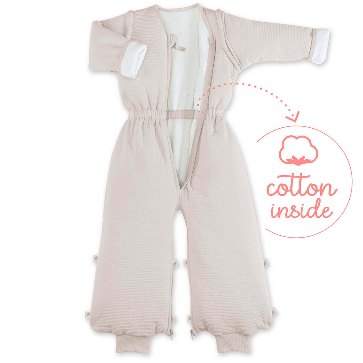 Saco bebé  24-36m MAGIC BAG Bemini pady tetra Jersey + jersey CADUM 81