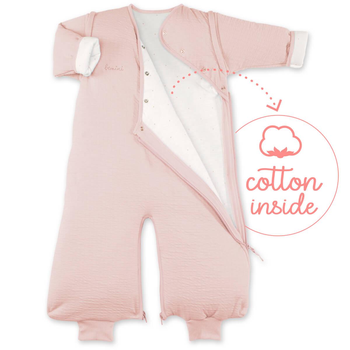 Saco bebé 3-9m MAGIC BAG Bemini cadum rosa pady tetra jersey