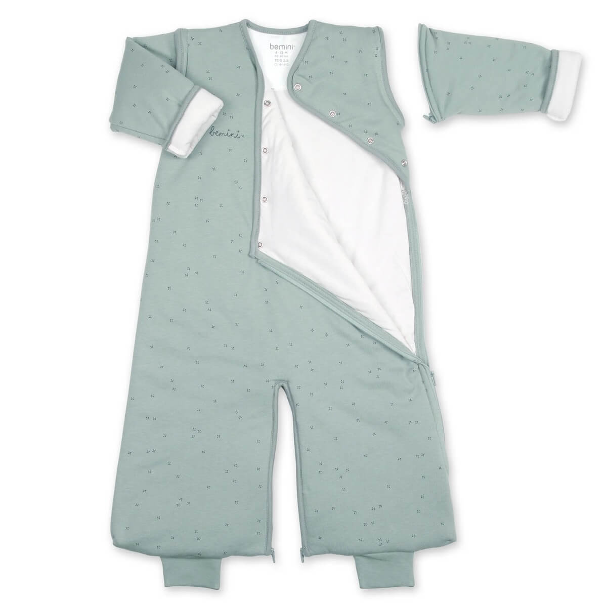 Saco bebé 4-12m MAGIC BAG Bemini pady jersey mini print lunar