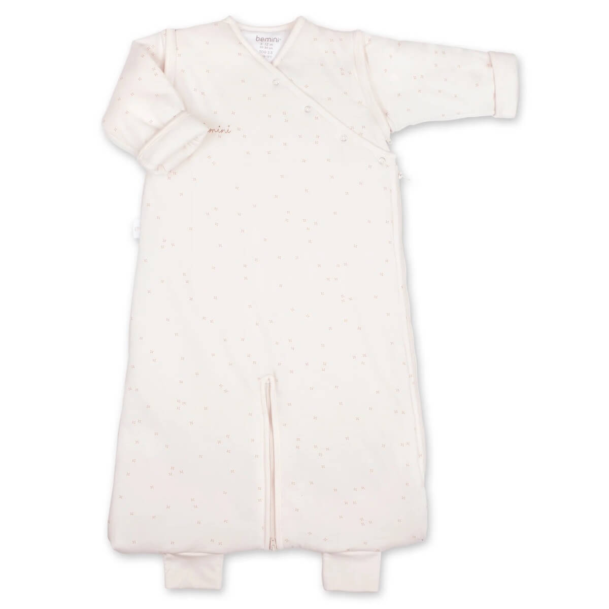 Saco bebé 4-12m MAGIC BAG Bemini pady jersey mini print pudding