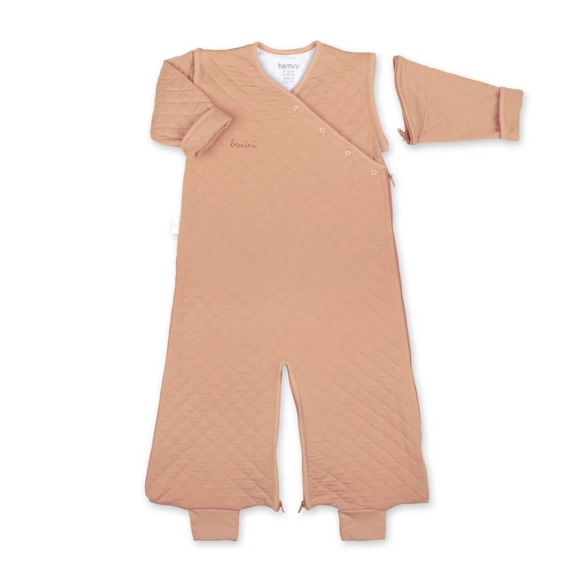 Saco bebé  4-12m MAGIC BAG Bemini pady quilted jersey beige