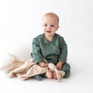 Saco bebé 4-12m MAGIC BAG Bemini pady quilted jersey green