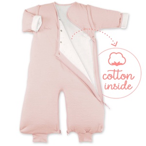 Saco bebé 4-12m MAGIC BAG Bemini pady tetra jersey blush