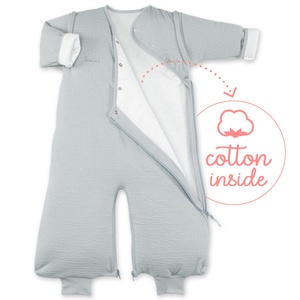 Saco bebé 4-12m MAGIC BAG Bemini pady tetra jersey cadum gris