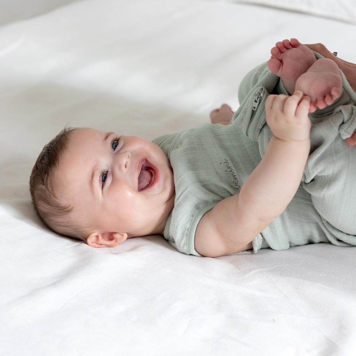 Saco bebé 4-12m MAGIC BAG Bemini swaddle amande