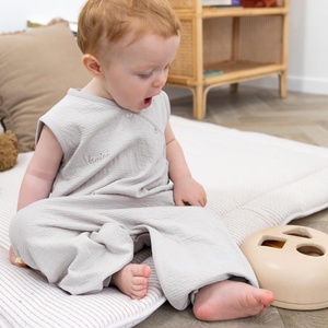 Saco bebé 4-12m MAGIC BAG Bemini tetra jersey sand