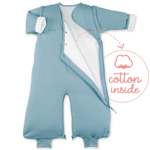 Saco bebé MAGIC BAG 4-12m Bemini pady tetra jersey azul mineral