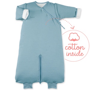Saco bebé MAGIC BAG 4-12m Bemini pady tetra jersey azul mineral