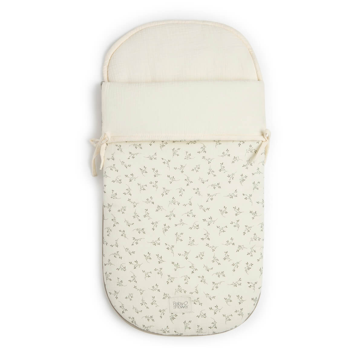 Saco capazo COMFORT Babyshower olive bloom