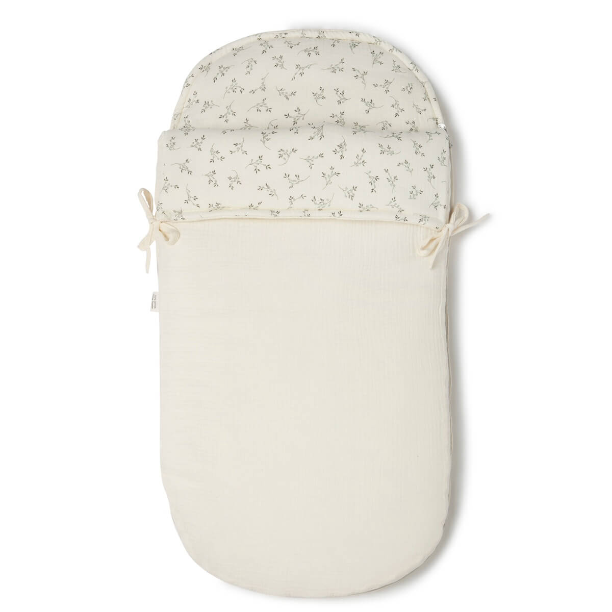 Saco capazo COMFORT Babyshower olive bloom