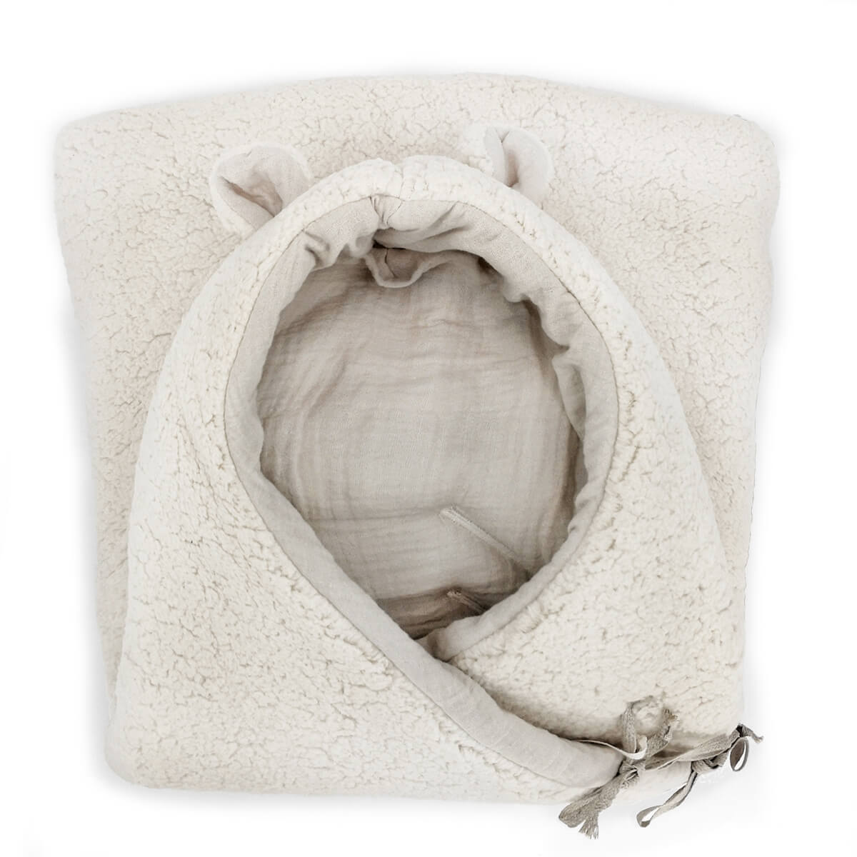 Saco capazo SOFT TEDDY Babyshower mouton