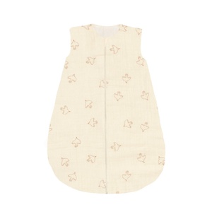 Saco dormir entretiempo 0-6m FLUFFY Nobodinoz brown hoshi birds
