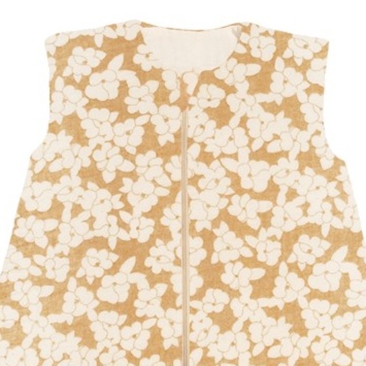 Saco dormir entretiempo 0-6m FLUFFY Nobodinoz golden brown sakura
