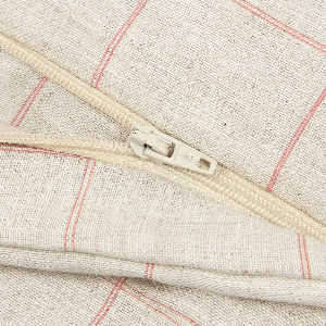 Saco dormir entretiempo 0-6m FRENCH LINEN Nobodinoz Carmine grid