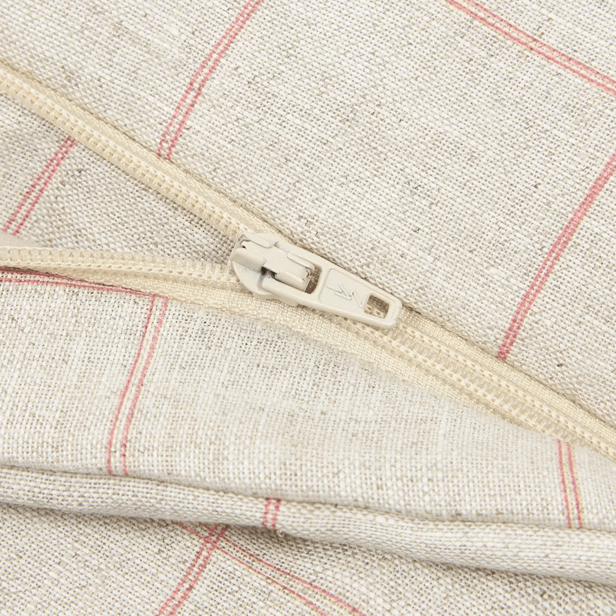 Saco dormir entretiempo 6-18m FRENCH LINEN Nobodinoz Carmine grid