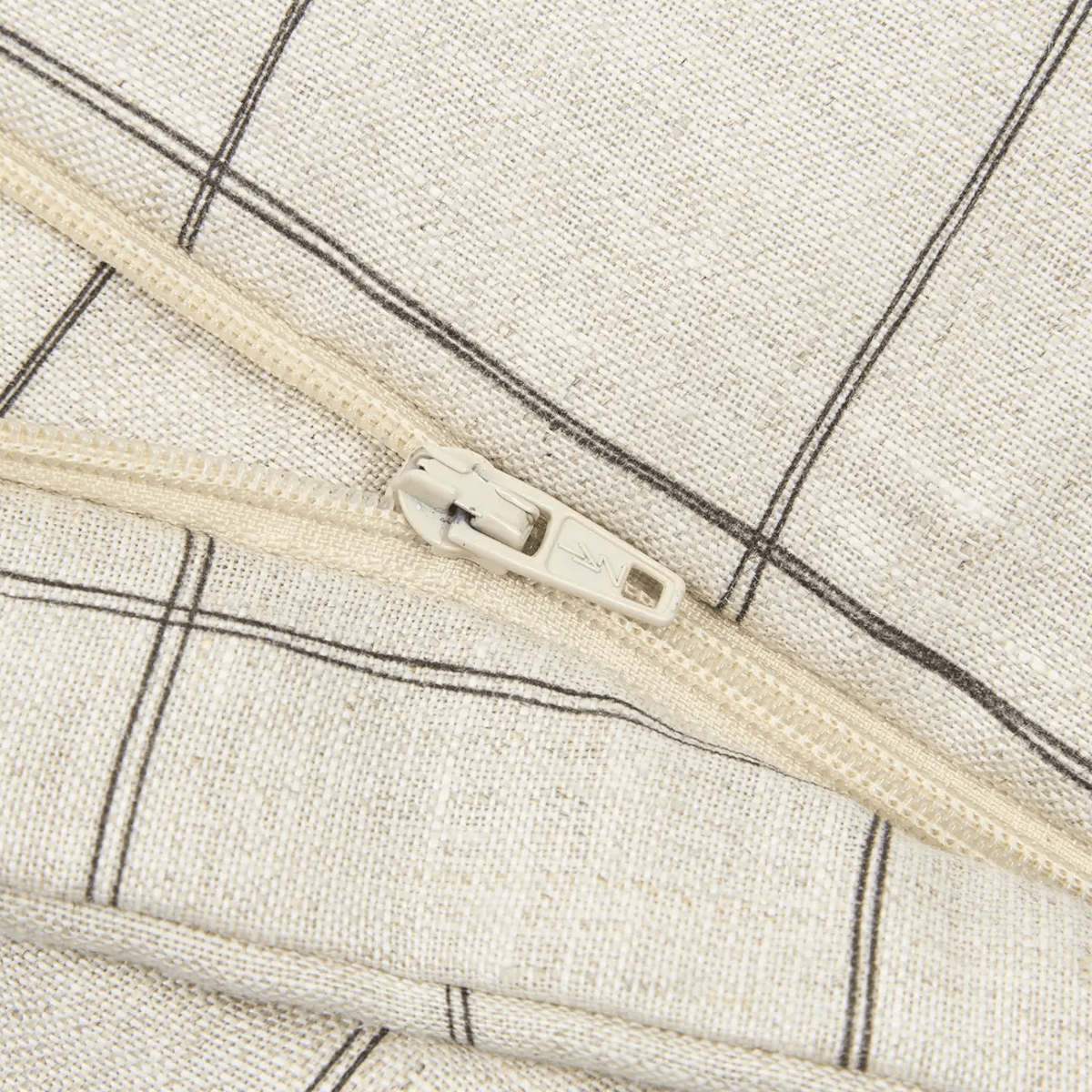 Saco dormir entretiempo 6-18m FRENCH LINEN Nobodinoz Charcoal grid