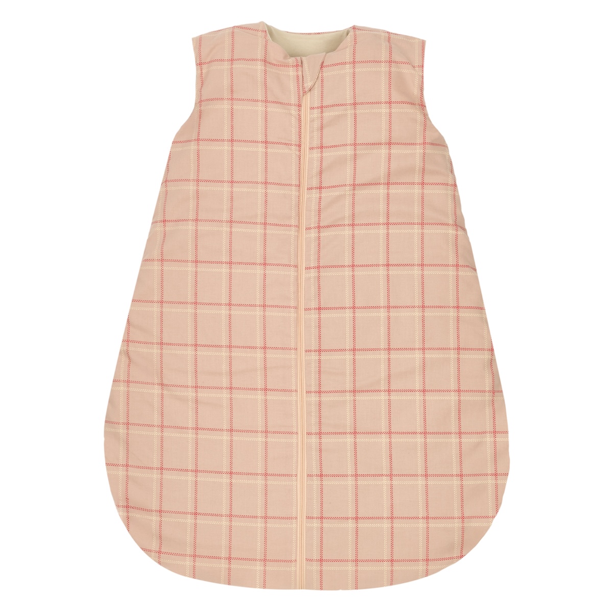 Saco dormir verano 0-6m STORIES Edición Limitada Nobodinoz pink red checks