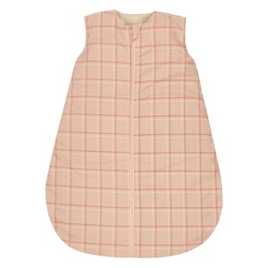 Saco dormir verano 0-6m STORIES Edición Limitada Nobodinoz pink red checks