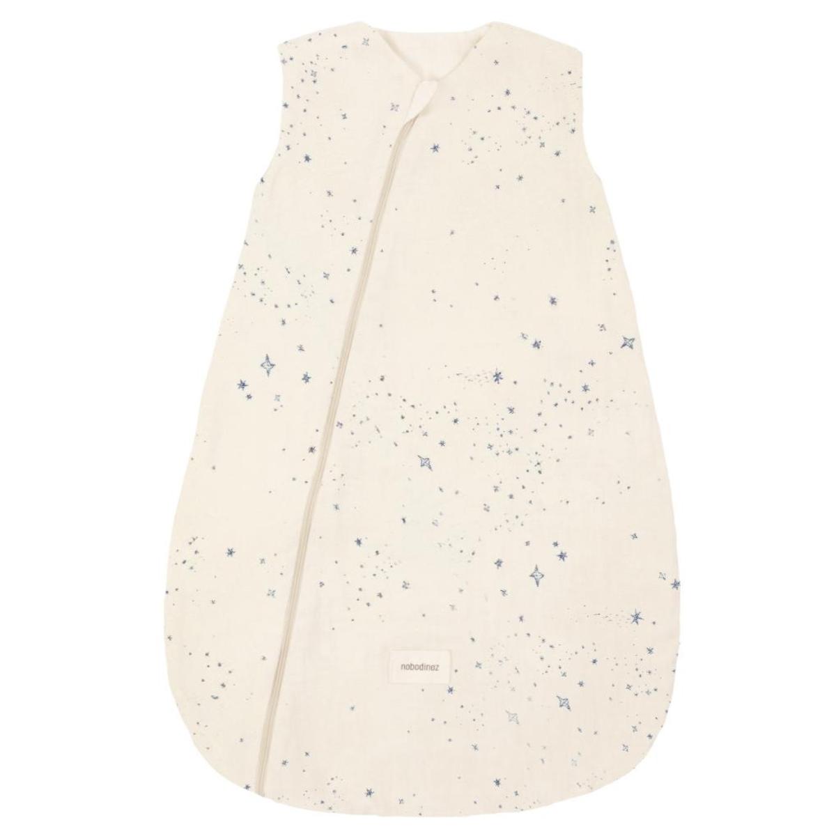 Saco dormir verano 0-6m SWEETY Nobodinoz blue milky way