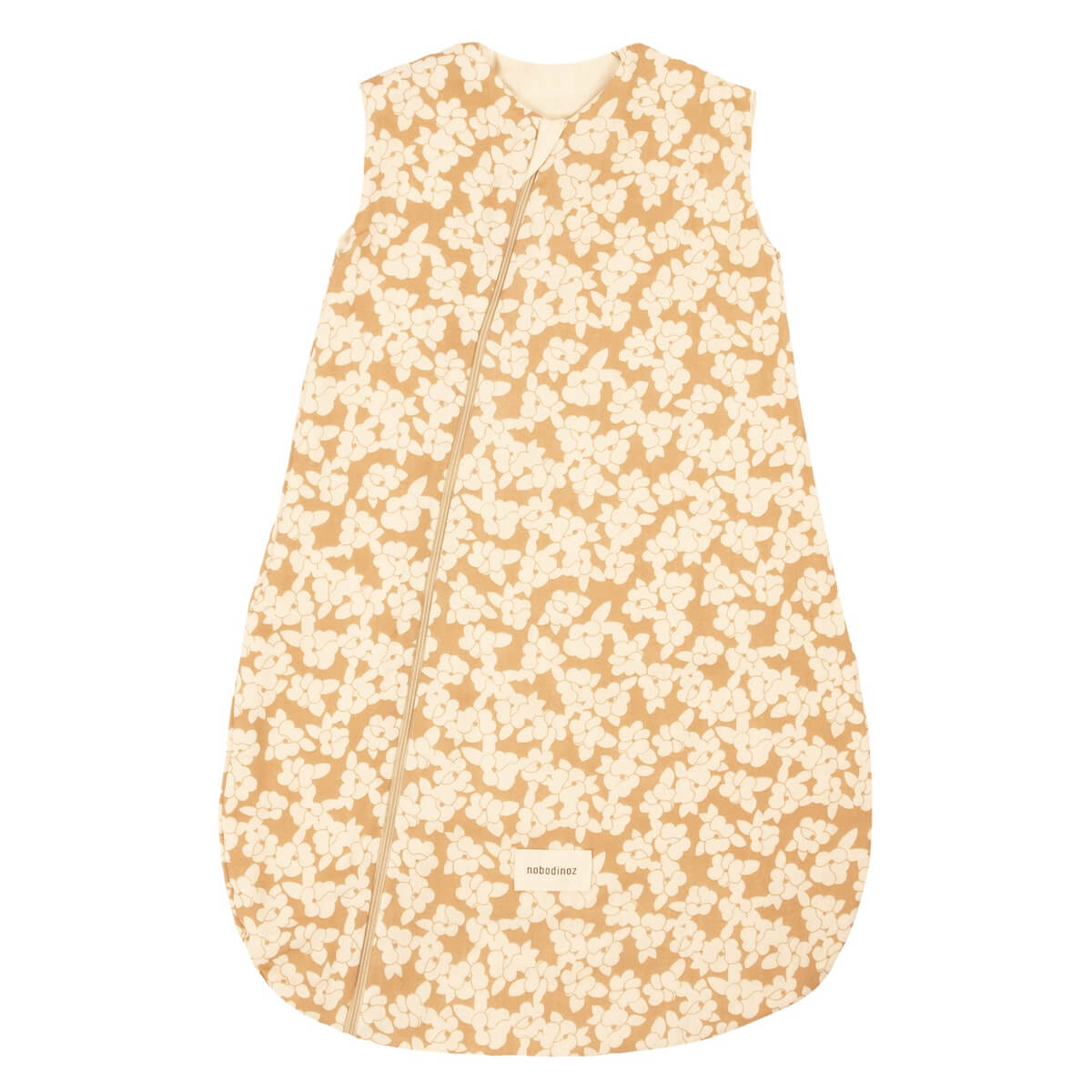 Saco dormir verano 0-6m SWEETY Nobodinoz golden brown sakura