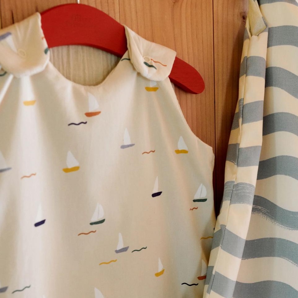 Saco dormir verano 0-6m SYLVIA Dear April Waves