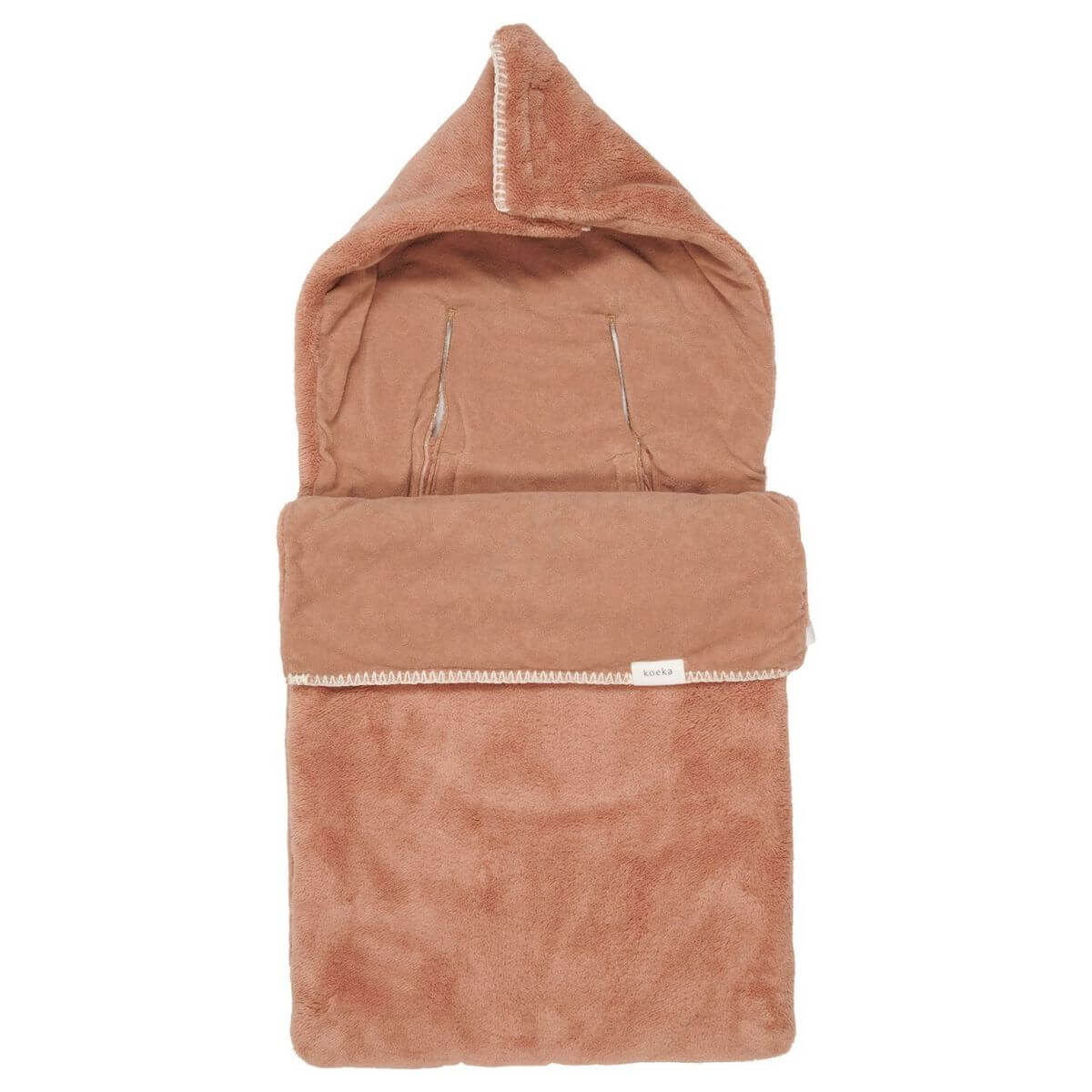 Saco silla auto 0+ 3/5 puntos MALMO Koeka teddy soft earth