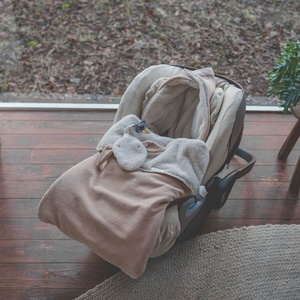 Saco silla auto 0+ 3/5 puntos ODDI Koeka teddy rosa salt