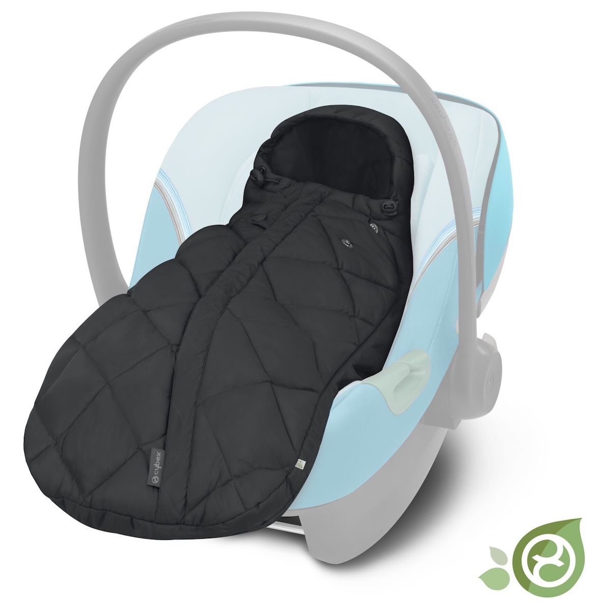 Saco silla auto SNOGGA MINI 2 Cybex Moon black