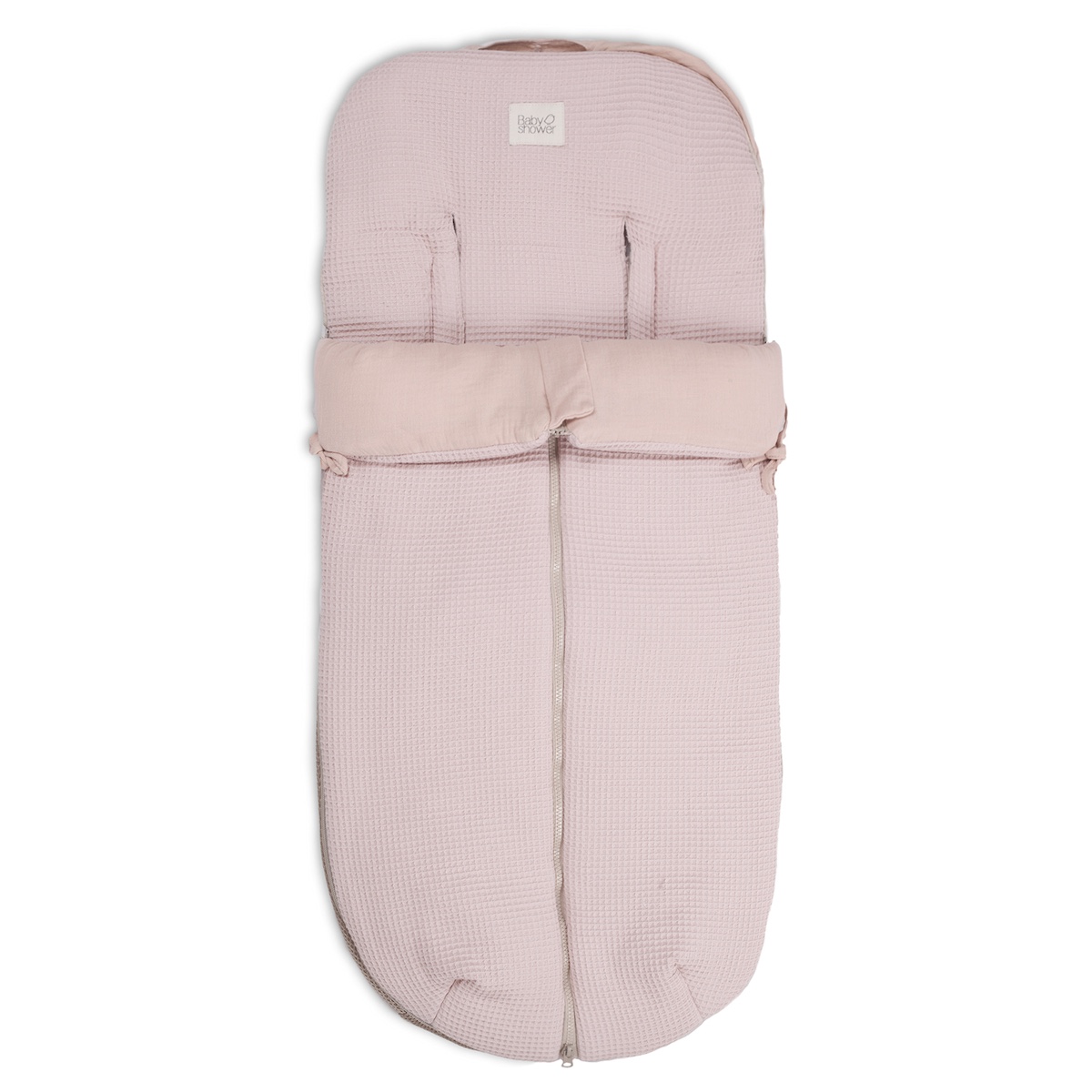 Saco silla Babyshower waffle rose
