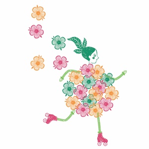Sellos Flower girls LES PLUS GRANDS Djeco