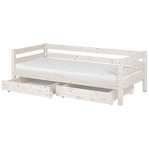 Set 2 cajones bajos Cama 200cm CLASSIC Flexa blanco cal