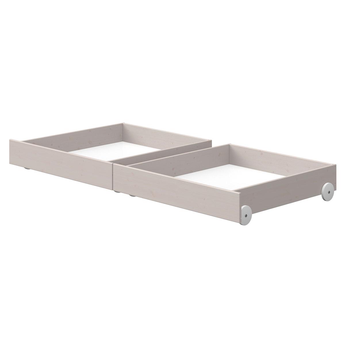 Set 2 cajones cama 90x200cm CLASSIC Flexa grey washed