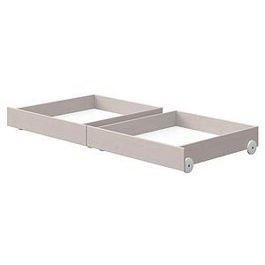 Set 2 cajones cama 90x200cm CLASSIC Flexa grey washed