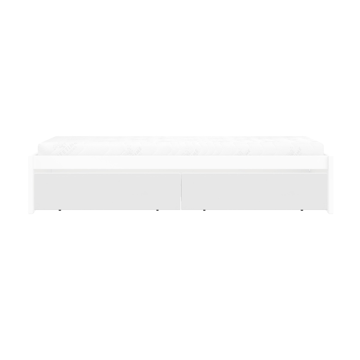 Set 2 cajones cama Montessori Lifetime blanco