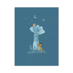 Set 3 posters SOUS MON BAOBAB Moulin Roty