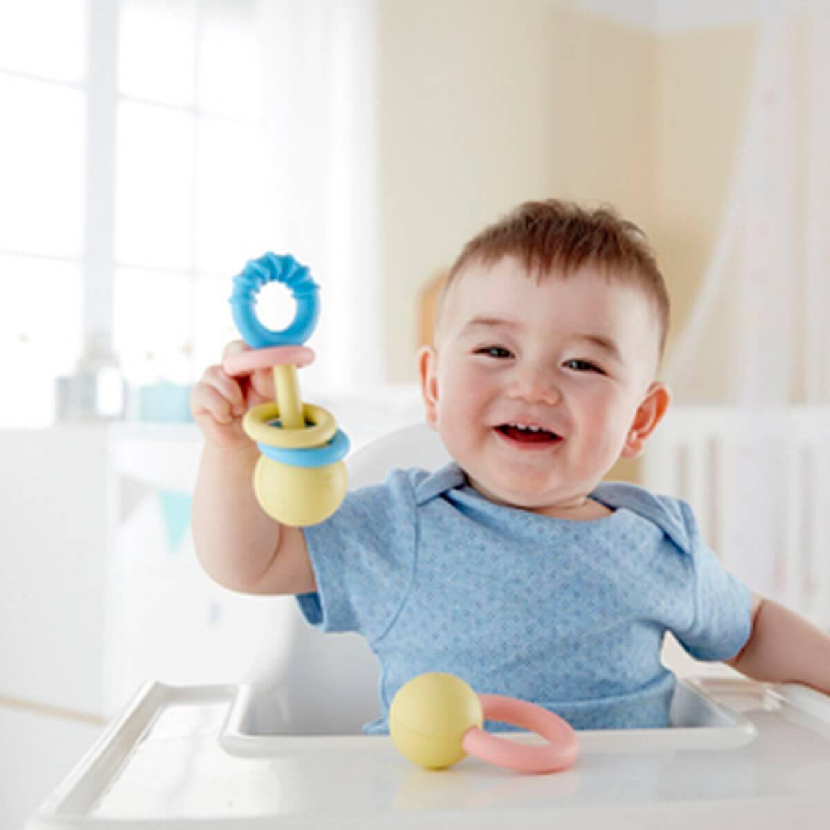 Set anillo dentición-sonajero 3pzas INFANT TOYS Hape