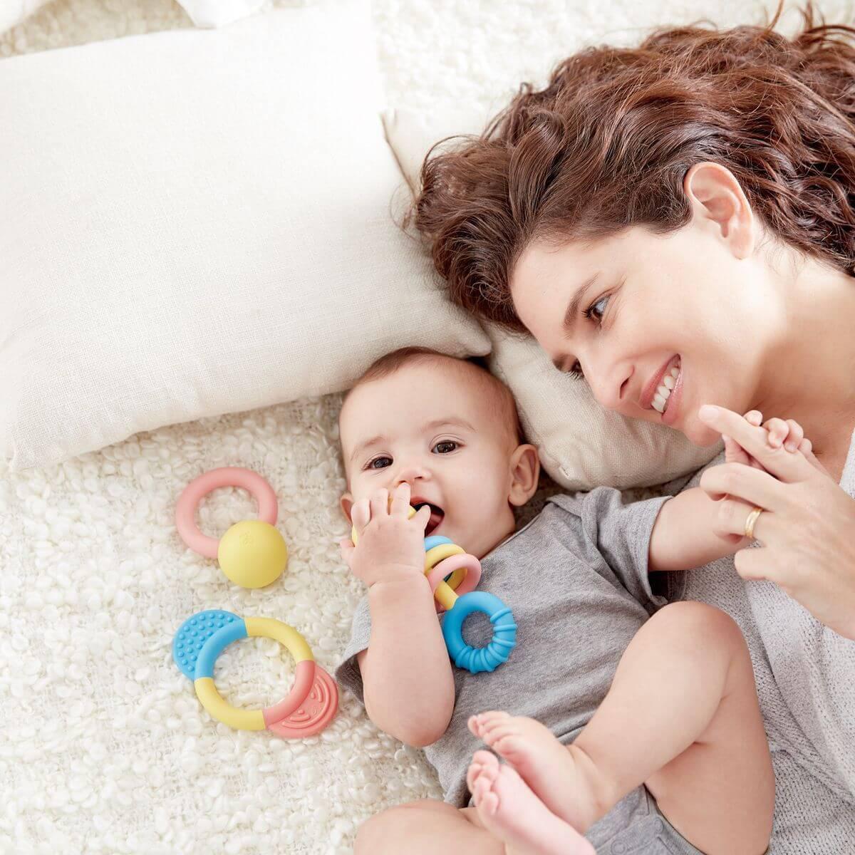 Set anillo dentición-sonajero 3pzas INFANT TOYS Hape