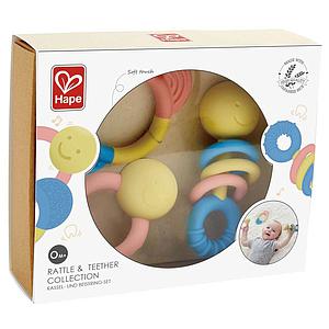 Set anillo dentición-sonajero 3pzas INFANT TOYS Hape