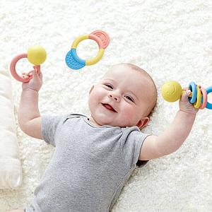 Set anillo dentición-sonajero 3pzas INFANT TOYS Hape