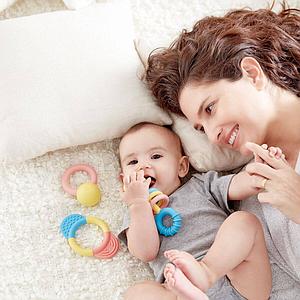 Set anillo dentición-sonajero 3pzas INFANT TOYS Hape