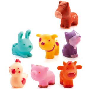 Set animales 7uds TROOPO-FARM Djeco